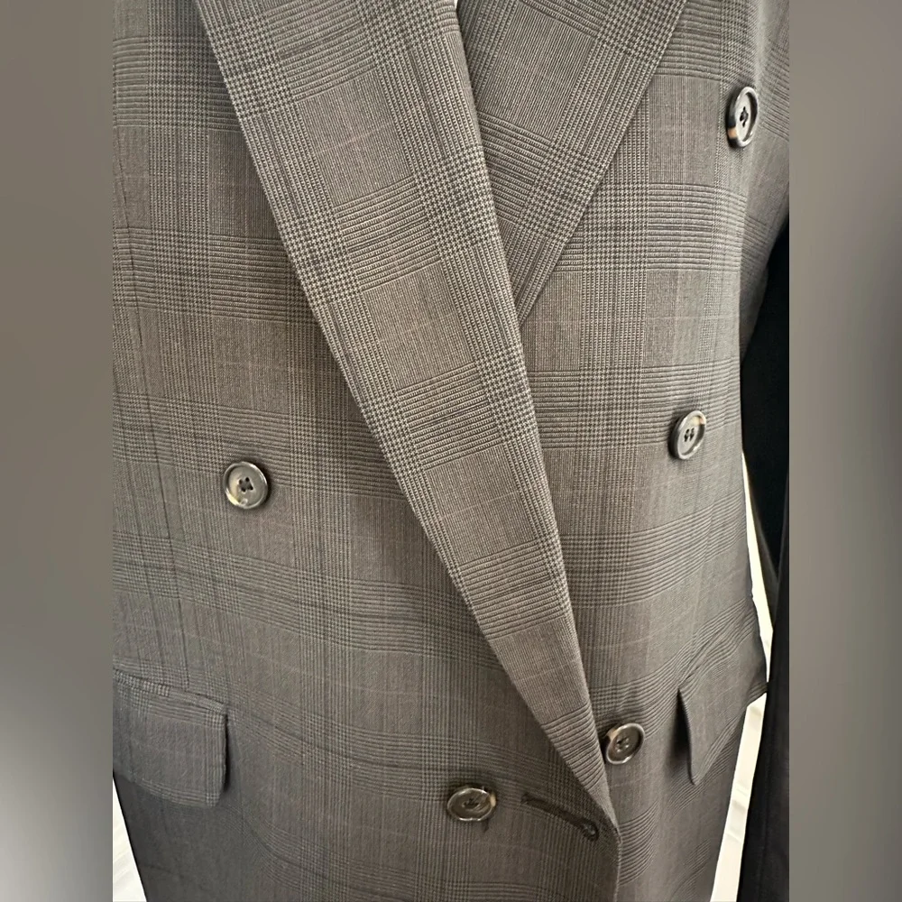 Christian Dior Monsieur Vintage 100% Wool Double Breasted Blazer